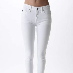 NWT Kancan White Jeans Pants 5/27 Skinny
